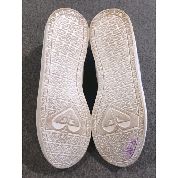 Roxy Women's Minnow Wally Mid Top Lace Up Jersey Shoe Gray Size 8 - Picture 16 of 16